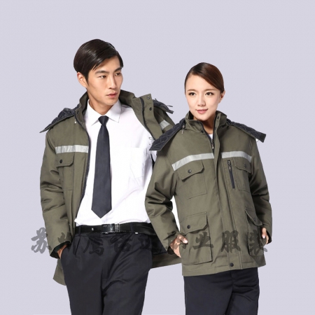 冬季加厚劳保工作服棉服MF118-DJ